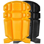 91100604000 | Snickers Yellow/Black Polyethylene (PE) Trouser Knee Pocket Knee Pad Resistant to Cut