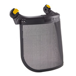 A021AA00 | Petzl Grey Flip Up Steel Face Shield, Resistant To Flying Wood Chips