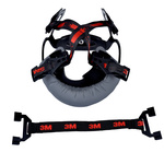 7100180703 | 3M Red Suspension HarnessX5500 Safety Helmet