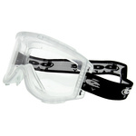 ATPSI | Bolle ATTACK, Scratch Resistant Anti-Mist Safety Goggles with Clear Lenses
