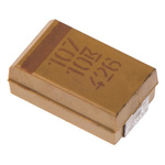 KEMET 100μF MnO2 Tantalum Capacitor 10V dc, T491 Series
