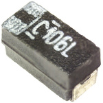 Vishay 10μF MnO2 Tantalum Capacitor 16V dc, 293D Series