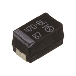 Vishay 470μF MnO2 Tantalum Capacitor 6.3V dc, 293D Series