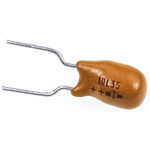 Vishay 10μF MnO2 Tantalum Capacitor 35V dc, 489D Series