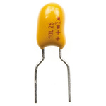 Vishay 10μF MnO2 Tantalum Capacitor 25V dc, 489D Series