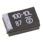 Vishay 100μF MnO2 Tantalum Capacitor 10V dc, 593D Series