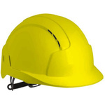 AJB160-000-200 | JSP EVOLite Yellow Safety Helmet Adjustable, Ventilated