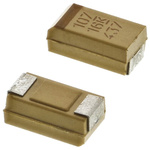 KEMET 100μF MnO2 Tantalum Capacitor 16V dc, T491 Series