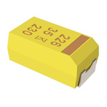 KEMET 10μF MnO2 Tantalum Capacitor 50V dc, T491 Series