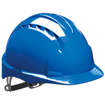 AJF160-000-500 | JSP EVO3 Blue Safety Helmet Adjustable, Ventilated