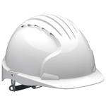 AKE170-000-100 | JSP EVO5 White Safety Helmet Adjustable