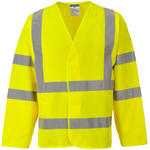 RS PRO Yellow Unisex Hi Vis Jacket, L to XL