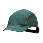 7100217857 | 3M Green Short Peaked Bump Cap, ABS Protective Material
