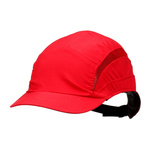 7100217868 | 3M Red Short Peaked Bump Cap, ABS Protective Material