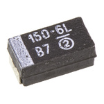 Vishay 150μF MnO2 Tantalum Capacitor 6.3V dc, 293D Series