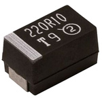 Vishay 4.7μF MnO2 Tantalum Capacitor 50V dc, TR3 Series