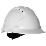 AHU150-000-100 | JSP EVO8 White Safety Helmet Adjustable, Ventilated