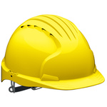 AKE170-000-200 | JSP EVO5 Yellow Safety Helmet Adjustable
