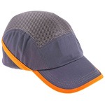 RS PRO Grey Standard Peak Bump Cap, ABS Protective Material