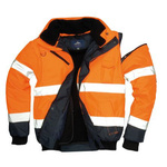 RS PRO Orange Men Hi Vis Bomber Jacket, XL
