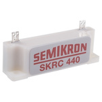 Semikron RC Capacitor 47nF 68 Ω, 9 Ω Tolerance ±10% 440V ac 1-way Tab SKR Series
