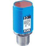 Sick Diffuse Photoelectric Sensor, Barrel Sensor, 10 mm → 400 mm Detection Range
