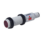Carlo Gavazzi Retroreflective Photoelectric Sensor, Barrel Sensor, 3 m Detection Range
