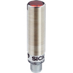 Sick Retroreflective Photoelectric Sensor, Barrel Sensor, 7.2 m Detection Range