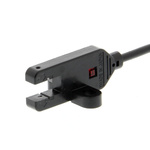 Omron Through Beam Photoelectric Sensor, T Shaped Sensor, 5 mm Detection Range