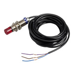 Telemecanique Sensors Polarised Retro Reflection Photoelectric Sensor, Threaded Miniature Sensor, 2 m Detection Range