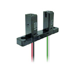 Omron Through Beam Photoelectric Sensor, Slot Sensor, 9.5 mm Detection Range
