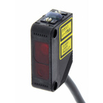 Omron Background Suppression Photoelectric Sensor, Rectangular Sensor, 300 mm Detection Range