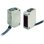 Omron Through Beam Photoelectric Sensor, Rectangular Sensor, 15000 mm Detection Range