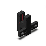 Omron Through Beam Photoelectric Sensor, T Shaped Sensor, 5 mm Detection Range