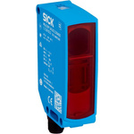 Sick Retroreflective Photoelectric Sensor, Rectangular Sensor, 18 m Detection Range