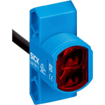 Sick Retroreflective Photoelectric Sensor, Rectangular Sensor, 7.8 m Detection Range