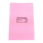 Antistatic pink bag,75x125mm
