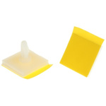 LCBSB-3-01A2-RT, 4.8mm High Nylon PCB Support for 4mm PCB Hole, 17.8 x 17.8mm Base