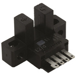 Omron Through Beam Photoelectric Sensor, Fork Sensor, 5 mm Detection Range