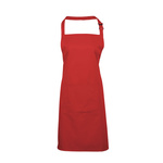 RS PRO Red Cotton, Polyester Reusable Apron 860mm
