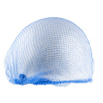 T21220 | PAL Blue Disposable Hair Net, One Size, Non-Metal Detectable, Ideal for Food Industry, Industrial Use