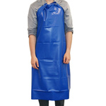 A0242 | Reldeen Reldeen White PVC Reusable Apron, Chemical Resistant 48in