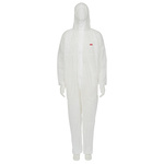 3M White Disposable Coverall, M
