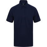 RS PRO Navy Cotton, Polyester Polo Shirt, UK- XXL, EUR- XXL