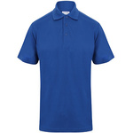 RS PRO Royal Blue Cotton, Polyester Polo Shirt, UK- M, EUR- M