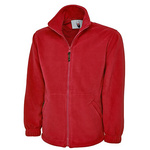 RS PRO Red Polyester Unisex's Work Fleece M