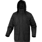 ISOL2NO3X | Delta Plus ISOLA2 Black, Waterproof Gender Neutral Parka Jacket, XXXL