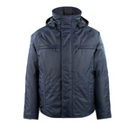 12135-211-010 XL | Mascot Workwear 12135 FRANKFURT Dark Navy, Waterproof, Windproof Gender Neutral Winter Jacket, XL