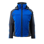 16002-149-11010 2XL | Mascot Workwear 16002 DARMSTADT Blue, Dark Navy, Water Repellent Gender Neutral Winter Jacket, XXL