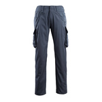 16179-230-010 82C54 | Mascot Workwear INGOLSTADT Dark Navy Unisex's Cotton, Polyester Trousers 39in, 48 Waist